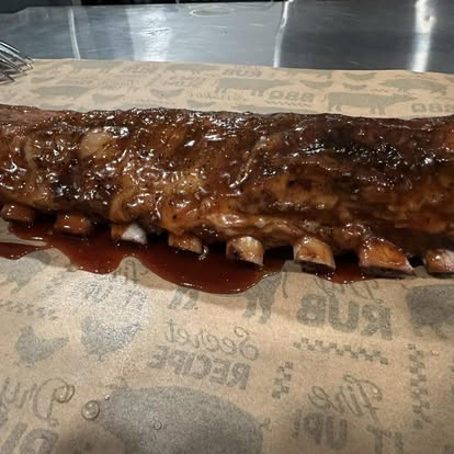 Baby back ribs from Gig's BBQ