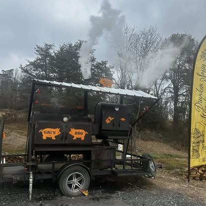 Hogzilla smoker at Gig's BBQ